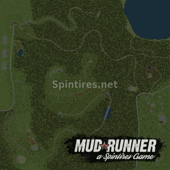 Карта «Красный Яр» для Spintires: MudRunner (v18/03/06) для Spintires 