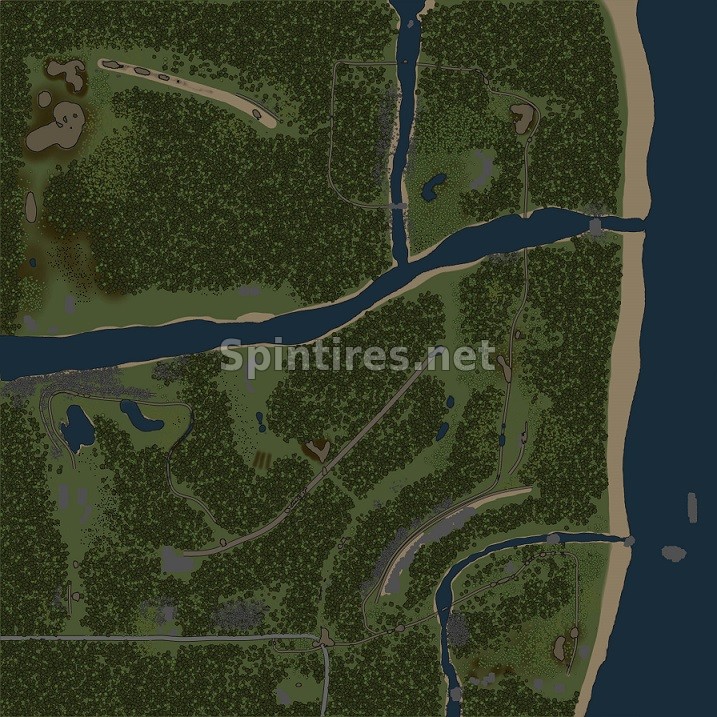 Карта «HBR» для Spintires: MudRunner (v18/03/06) для Spintires 