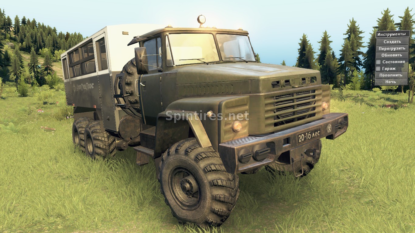 Краз-260 для Spin Tires v03.03.16 для Spintires 