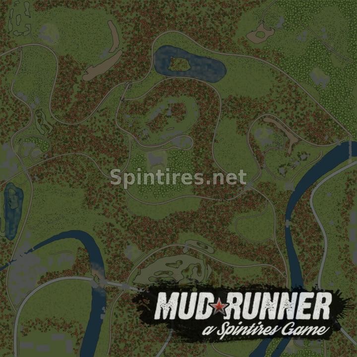 Карта «Бор 2» для Spintires: MudRunner (v18/03/06) для Spintires 