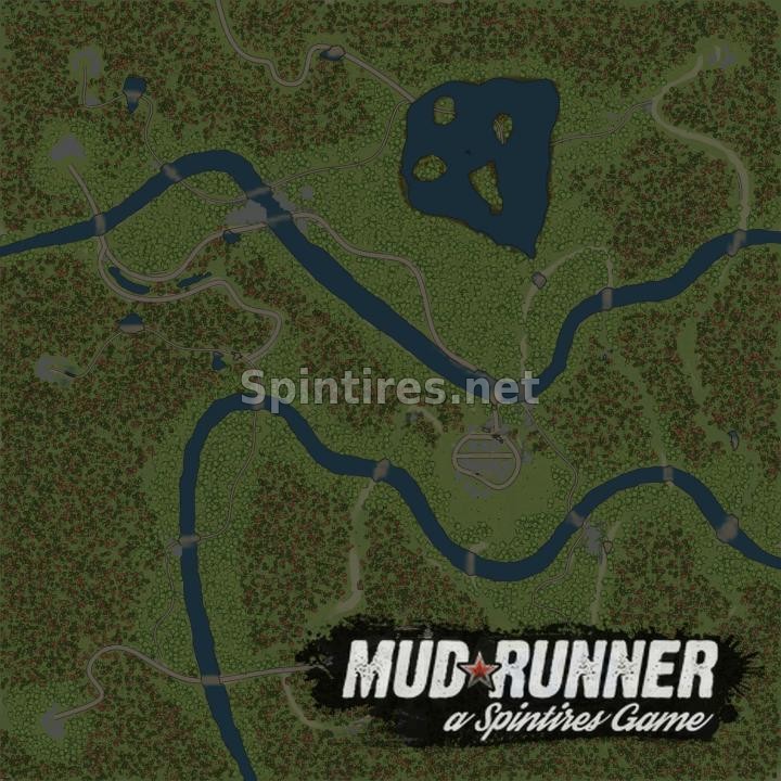 Карта «Альтернатива» для Spintires: MudRunner (v18/03/06) для Spintires 