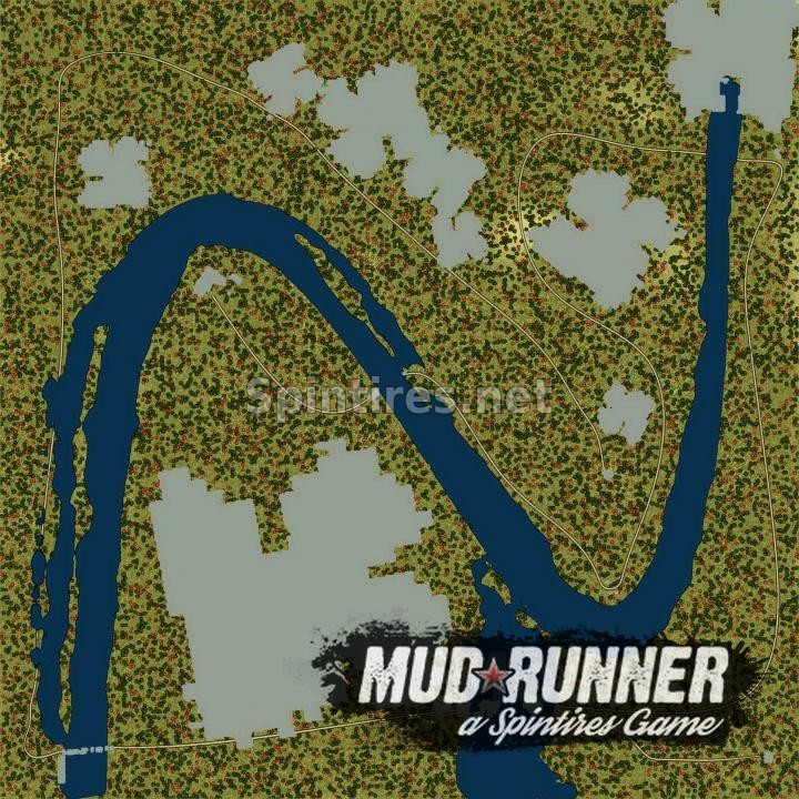 Карта «X66» для Spintires: MudRunner (v18/03/06) для Spintires 