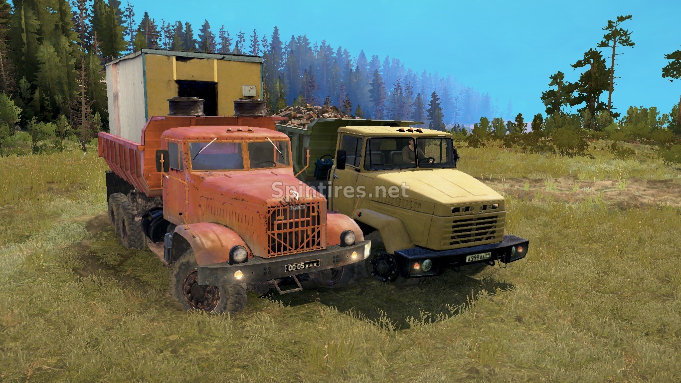 Краз-6510/256Б2 версия 3 для Spintires: MudRunner (v18/05/21) для Spintires 