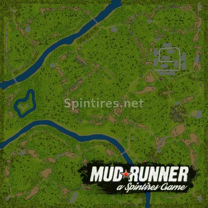 Карта «Mudruiner 3» для Spintires: MudRunner (v18/03/06) для Spintires 