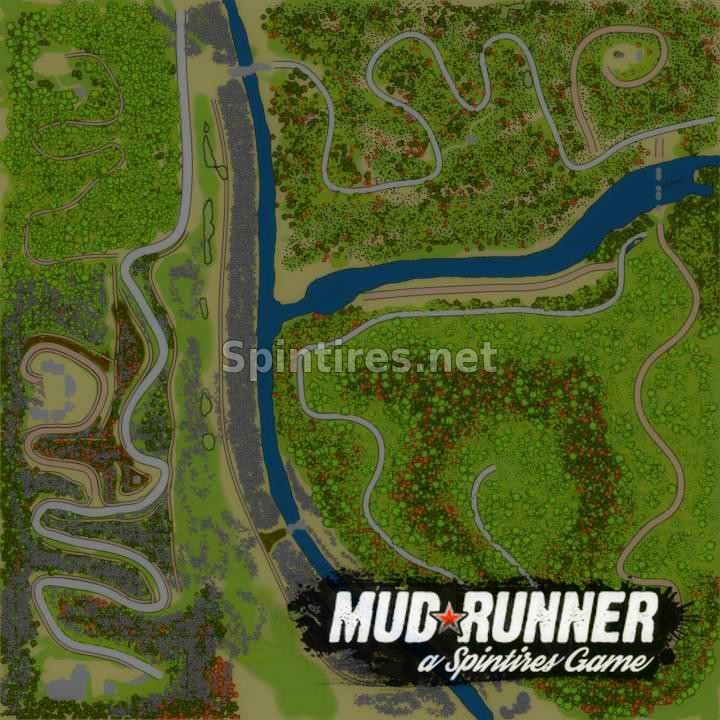 Карта «Dry Creek» для Spintires: MudRunner (v18/05/21) для Spintires 