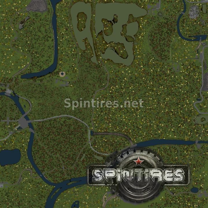 Карта «Для ценителей» для Spin Tires v03.03.16 для Spintires 