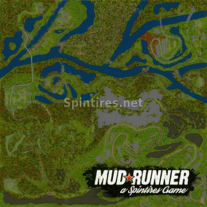 Карта «Артель Закидоново» для Spintires: MudRunner (v18/05/21) для Spintires 