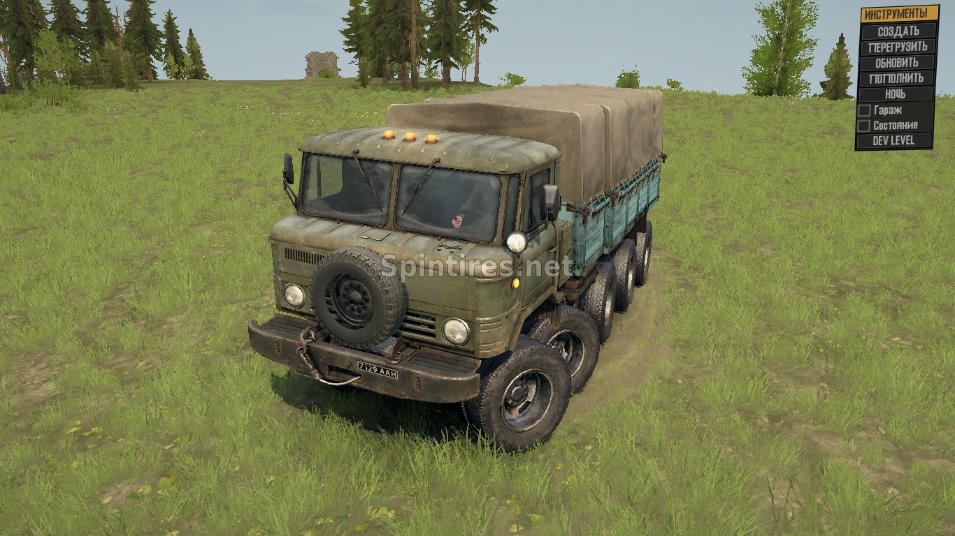 Газ-66 «Мутант» для Spintires: MudRunner (v18/03/06) для Spintires 