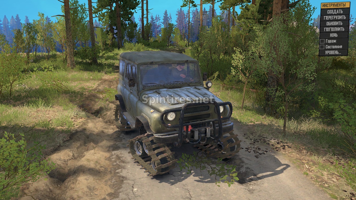 УАЗ-3151 Гусеничный для Spintires: MudRunner (v18/05/21) для Spintires 