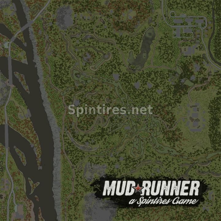 Карта «Межгорье (осень)» для Spintires: MudRunner (v18/03/06) для Spintires 