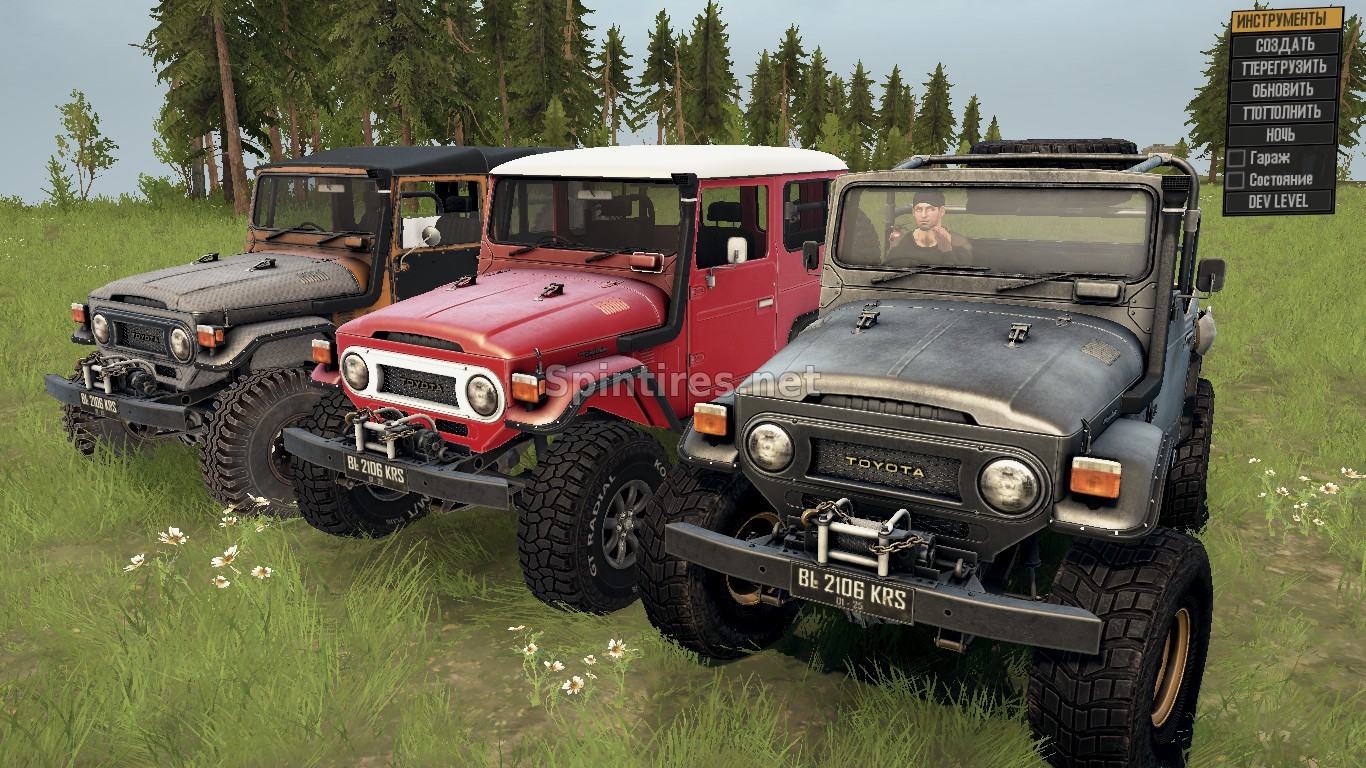 Toyota FJ40 Upgraded версия 1 для Spintires: MudRunner (v18/03/06) для Spintires 