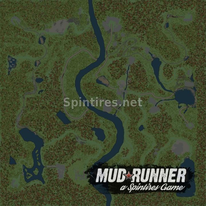 Карта «Перевал 2» версия 2 для Spintires: MudRunner (v18/03/06) для Spintires 
