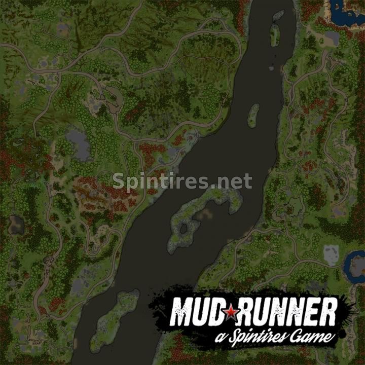 Карта «Сибирь» для Spintires: MudRunner (v18/05/21) для Spintires 
