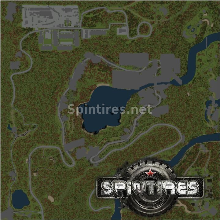 Карта для spin tires