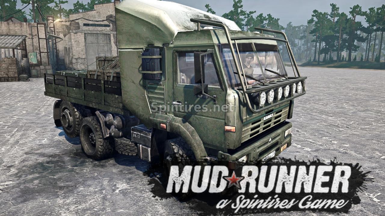 КамАЗ «Tech Demo 2011» для Spintires: MudRunner (v18/05/21) для Spintires 