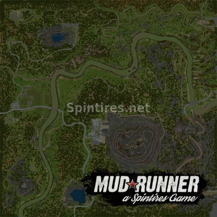 Карта «Quarry» для Spintires: MudRunner (v18/05/21) для Spintires 