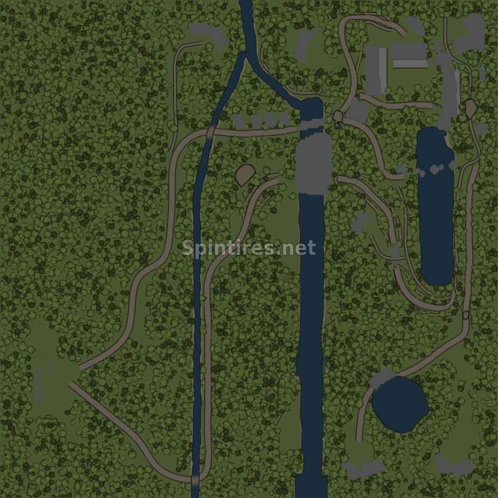 Карта «Моё Лозное» для Spintires: MudRunner (v18/05/21) для Spintires 