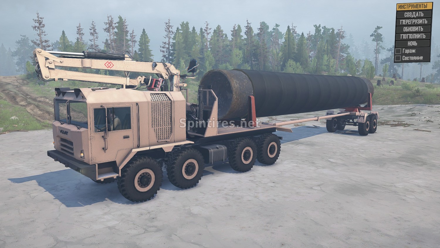 Пак МЗКТ версия 4 для Spintires: MudRunner (v18/05/21) для Spintires 