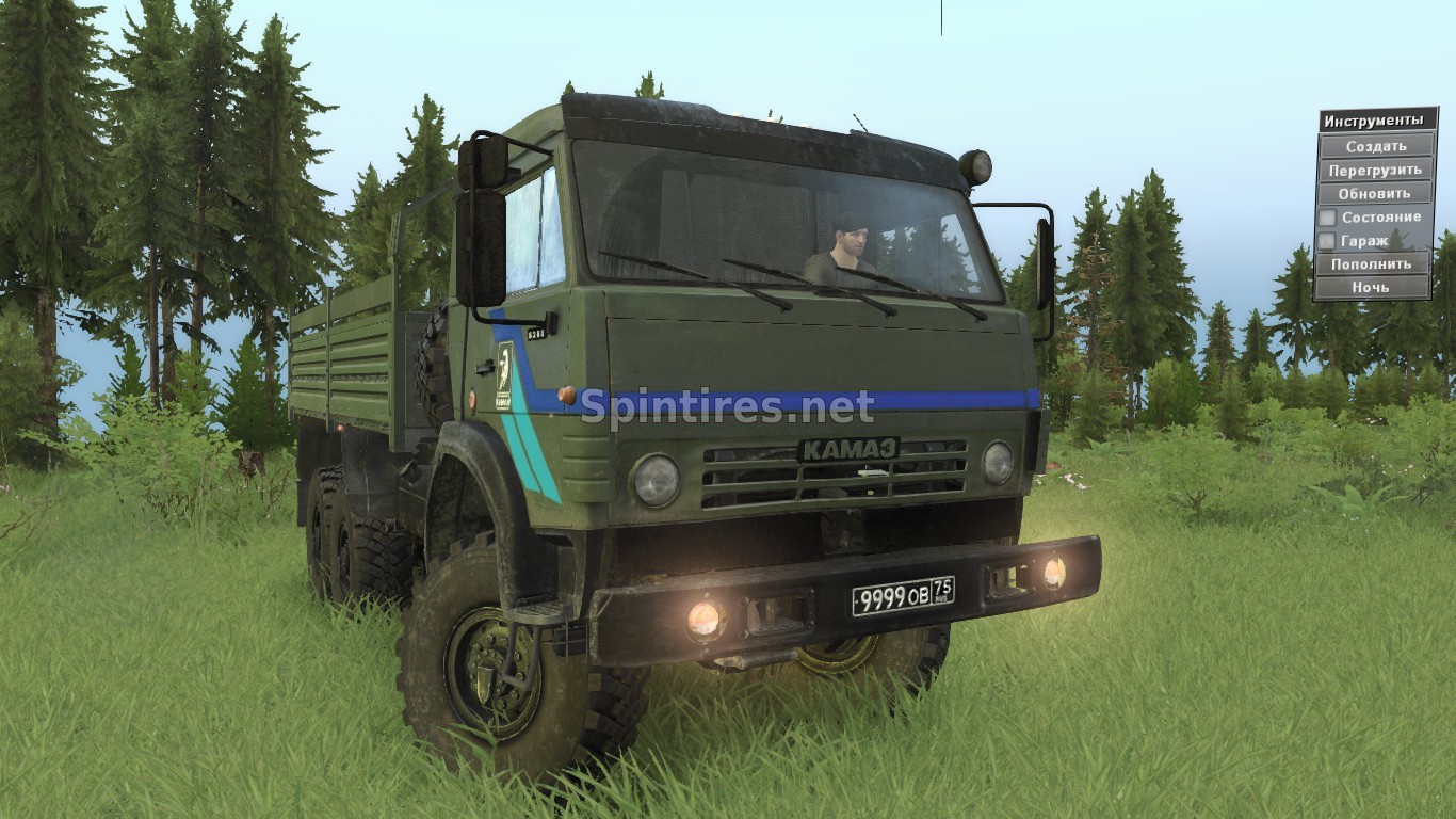 Камаз-5350 для Spin Tires v03.03.16 для Spintires 