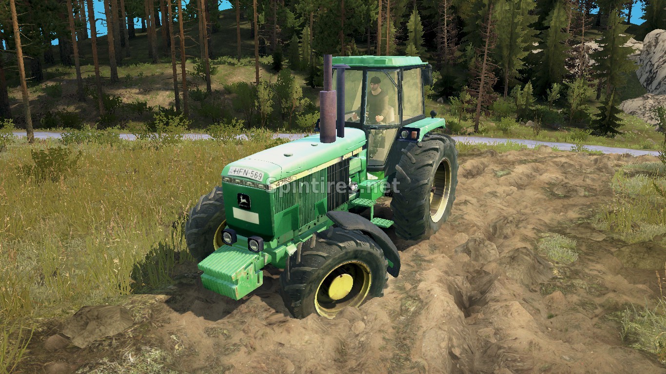 John Deere 4755 для Spintires: MudRunner (v18/05/21) для Spintires 
