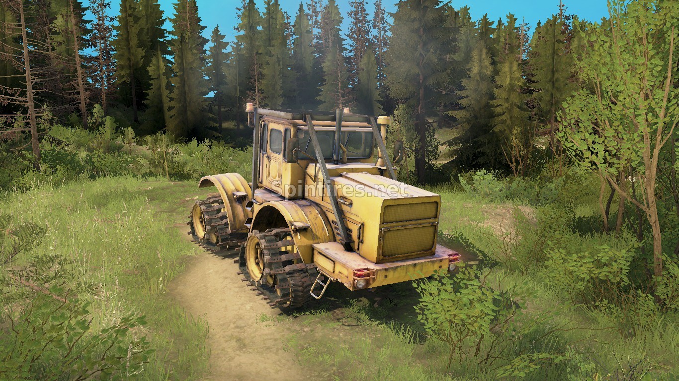 К-700 «Кировец» Гусеничный для Spintires: MudRunner (v18/05/21) для Spintires 