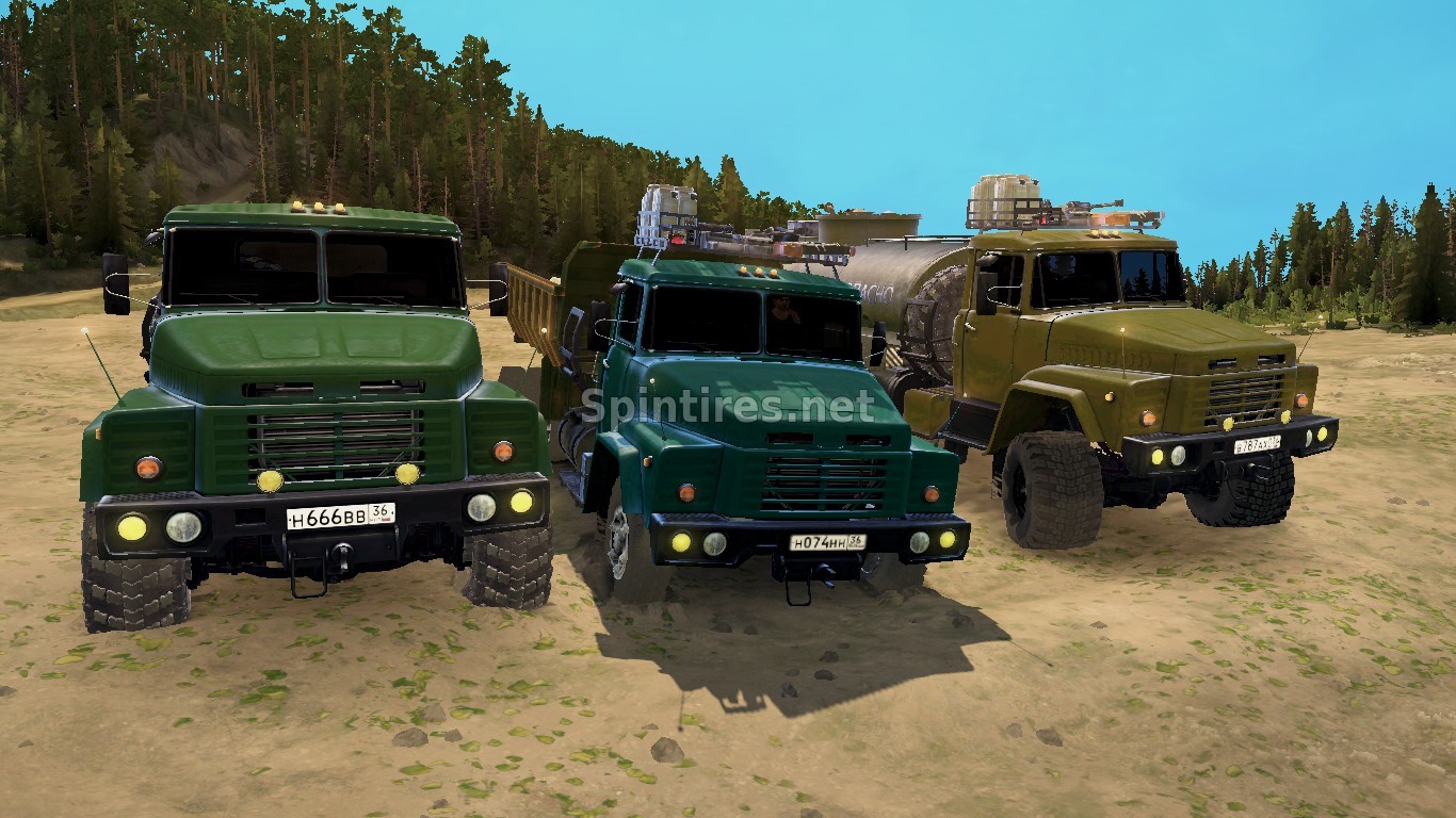 Краз-260G версия 6 для Spintires: MudRunner (v18/05/21) для Spintires 