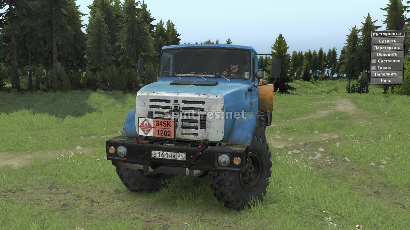 Зил-4334 для Spin Tires v03.03.16 для Spintires 