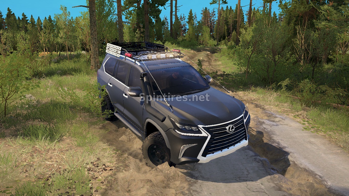 Lexus LX 570 2016 для Spintires: MudRunner (v18/05/21) для Spintires 