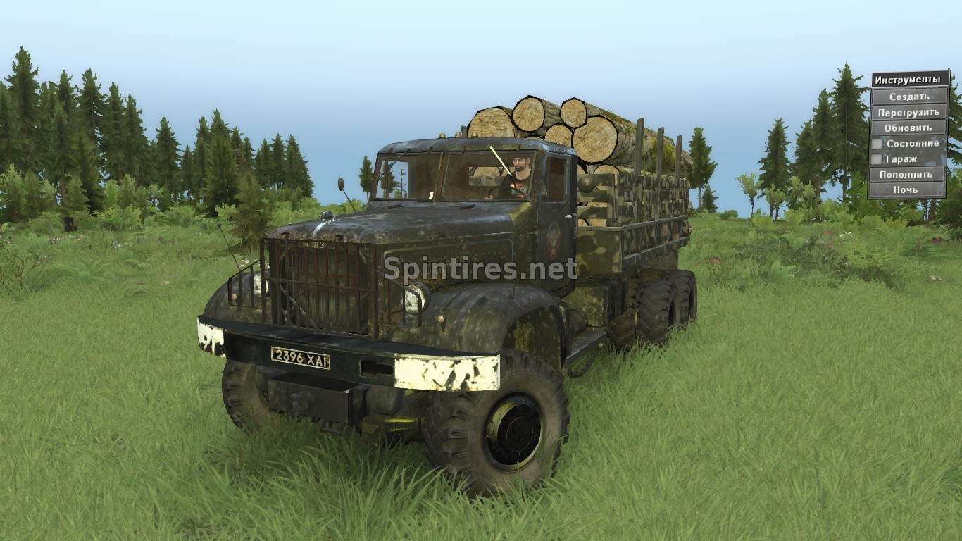 ЯАЗ-214 «Cоветский» для Spin Tires v03.03.16 для Spintires 