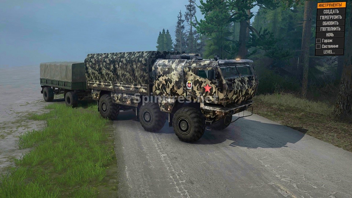 Камаз «Тайфун» версия 3 для Spintires: MudRunner (v18/05/21) для Spintires 