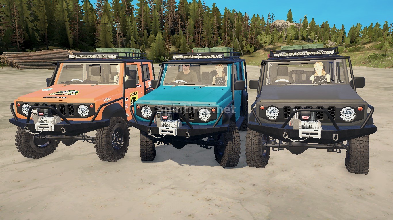 Suzuki Jimny 2019 Adventure для Spintires: MudRunner (v18/05/21) для Spintires 