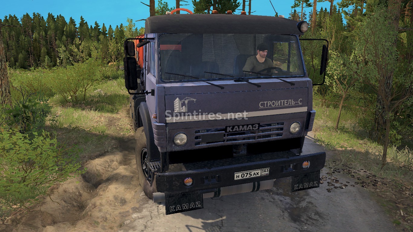Камаз-53501 «Строитель» для Spintires: MudRunner (v18/05/21) для Spintires 