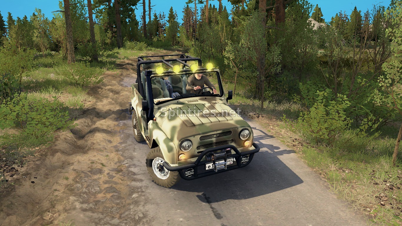 УАЗ-3150 «Шалун» для Spintires: MudRunner (v18/05/21) для Spintires 