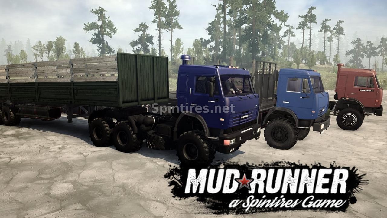 Камаз Пак версия 3 для Spintires: MudRunner (v18/05/21) для Spintires 