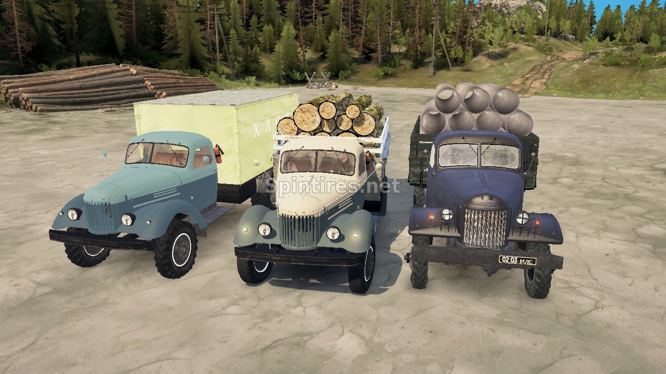 Пак Зил «Легенды СССР 2» для Spintires: MudRunner (v18/05/21) для Spintires 