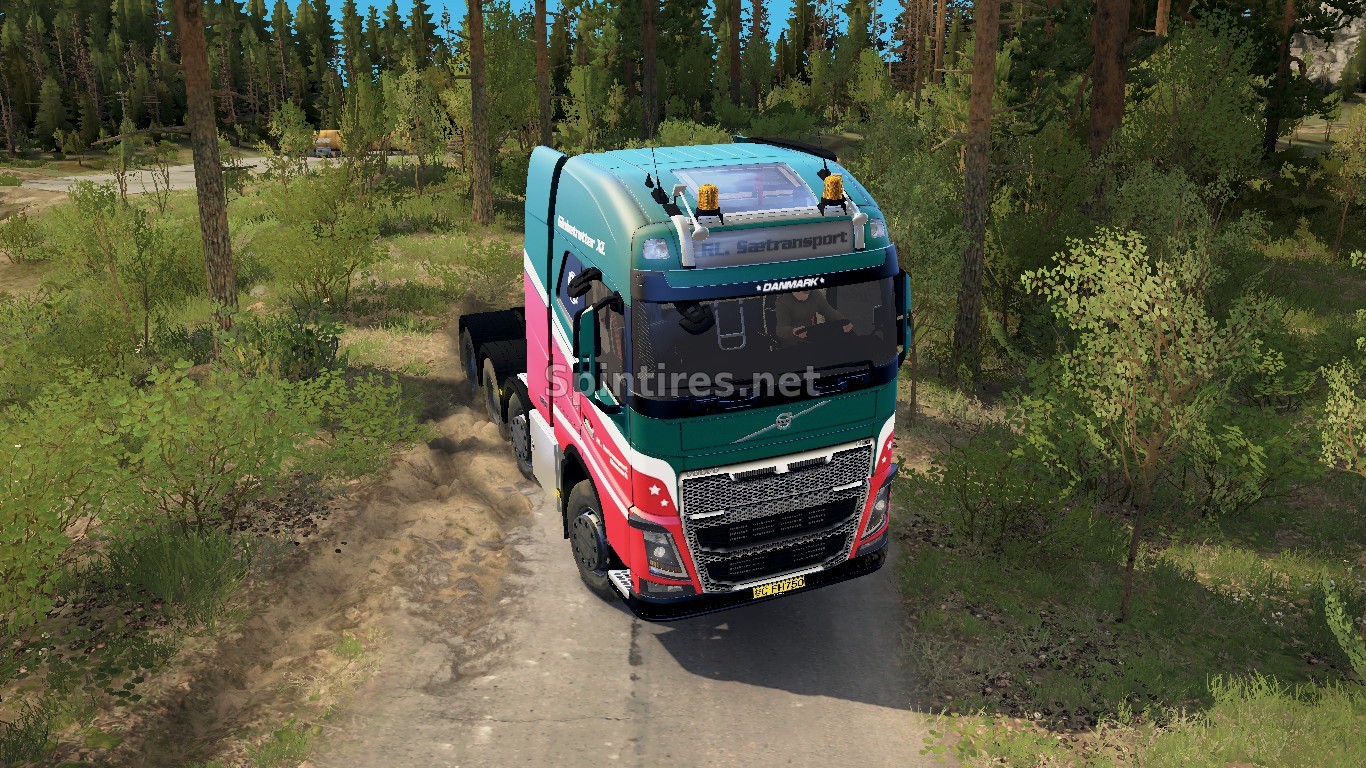Volvo FH16 8X4 для Spintires: MudRunner (v18/05/21) для Spintires 