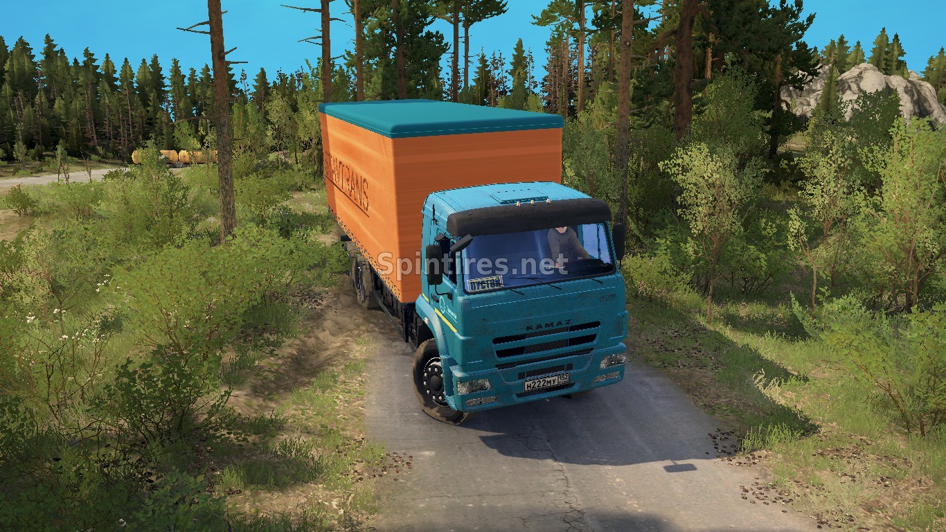 Камаз-65115 для Spintires: MudRunner (v18/05/21) для Spintires 