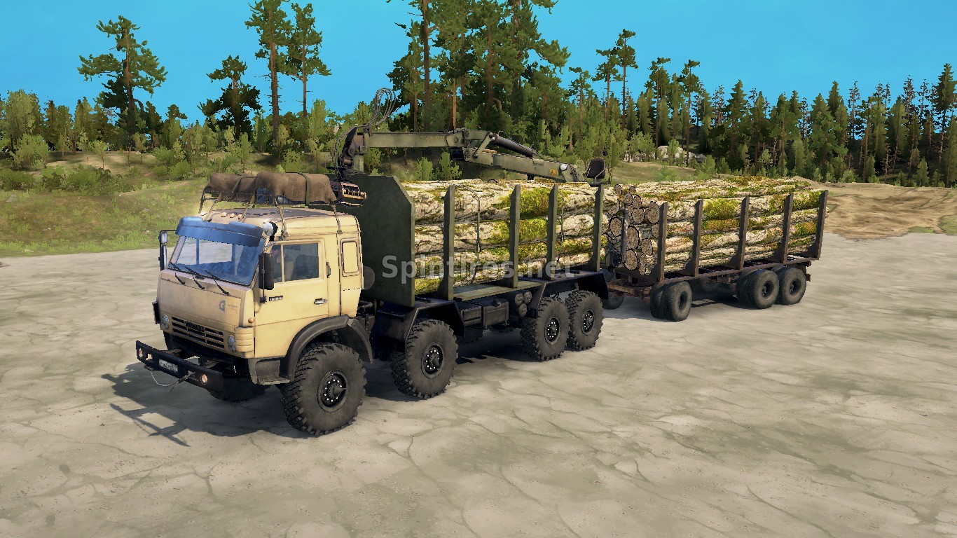 Камаз-63501-996 by Psix19rus для Spintires: MudRunner (v18/05/21) для Spintires 