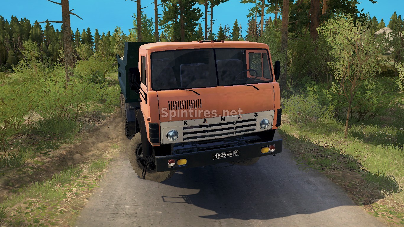 Камаз-55111 Самосвал для Spintires: MudRunner (v18/05/21) для Spintires 