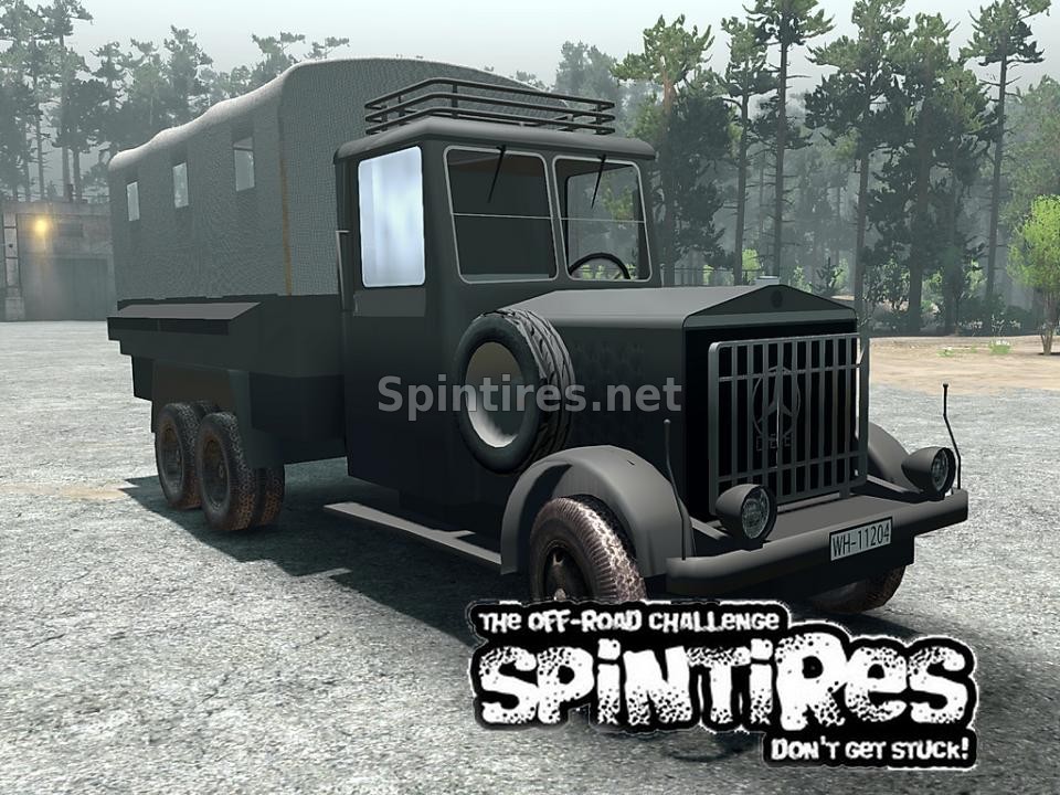 Mercedes-Benz LG3000 для Spin Tires v03.03.16 для Spintires 