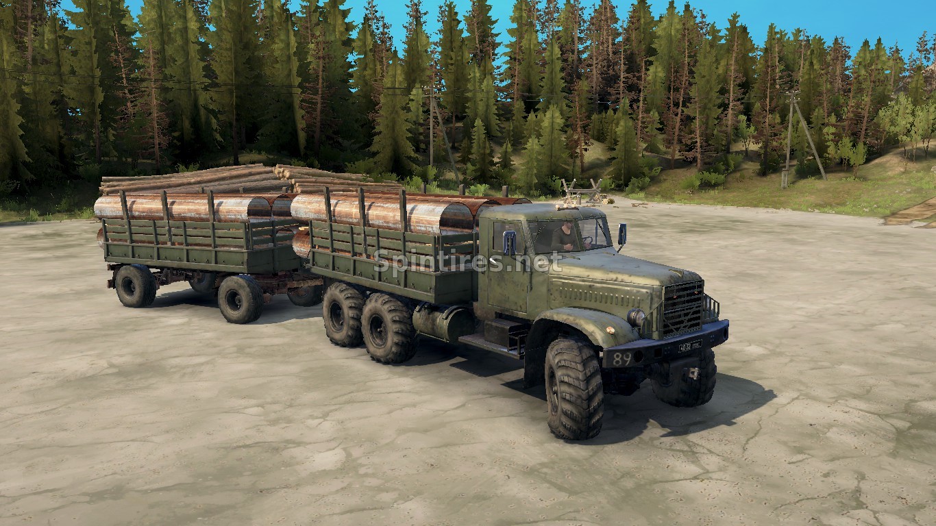 Груз трубы для Spintires: MudRunner (v18/05/21) для Spintires 