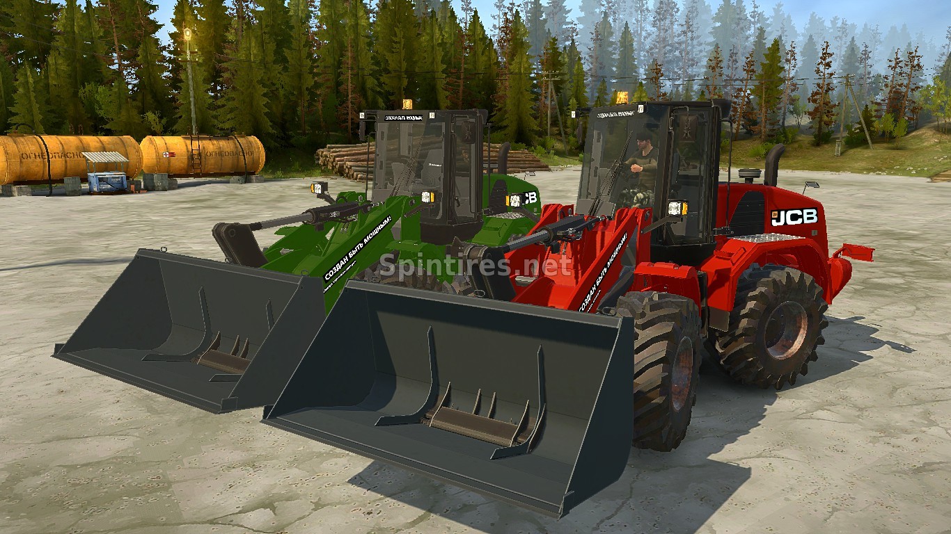JCB ДЛЯ SPINTIRES: MUDRUNNER (V18/10/18) для Spintires 