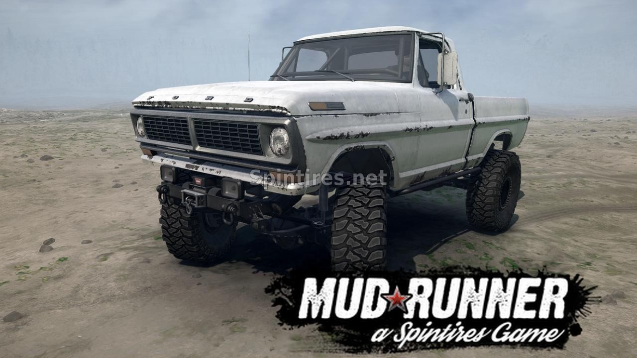 Ford F100 1970 для Spintires: MudRunner (v18/10/18) для Spintires 