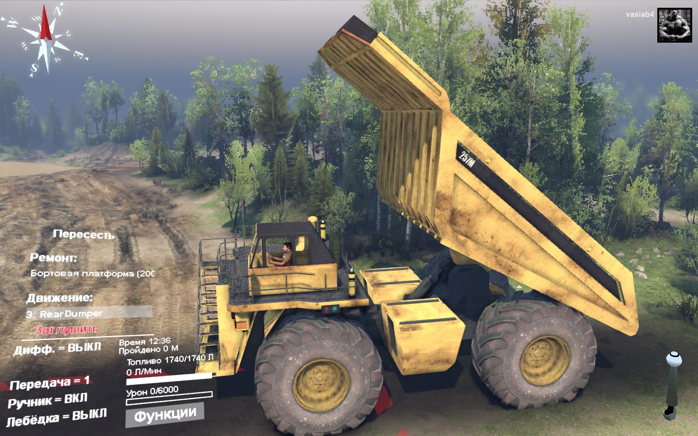 Обновление Caterpillar для Spin Tires 2014 для Spintires 