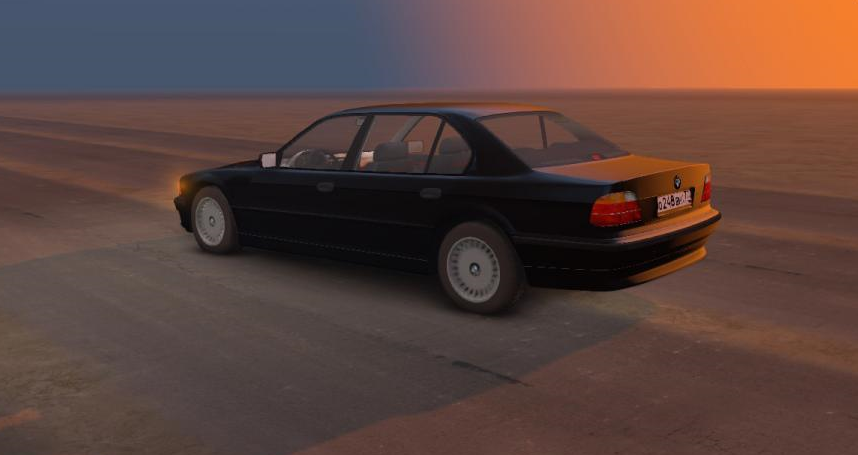 Мод BMW 750LI E38 для Spin Tires 2014 для Spintires 
