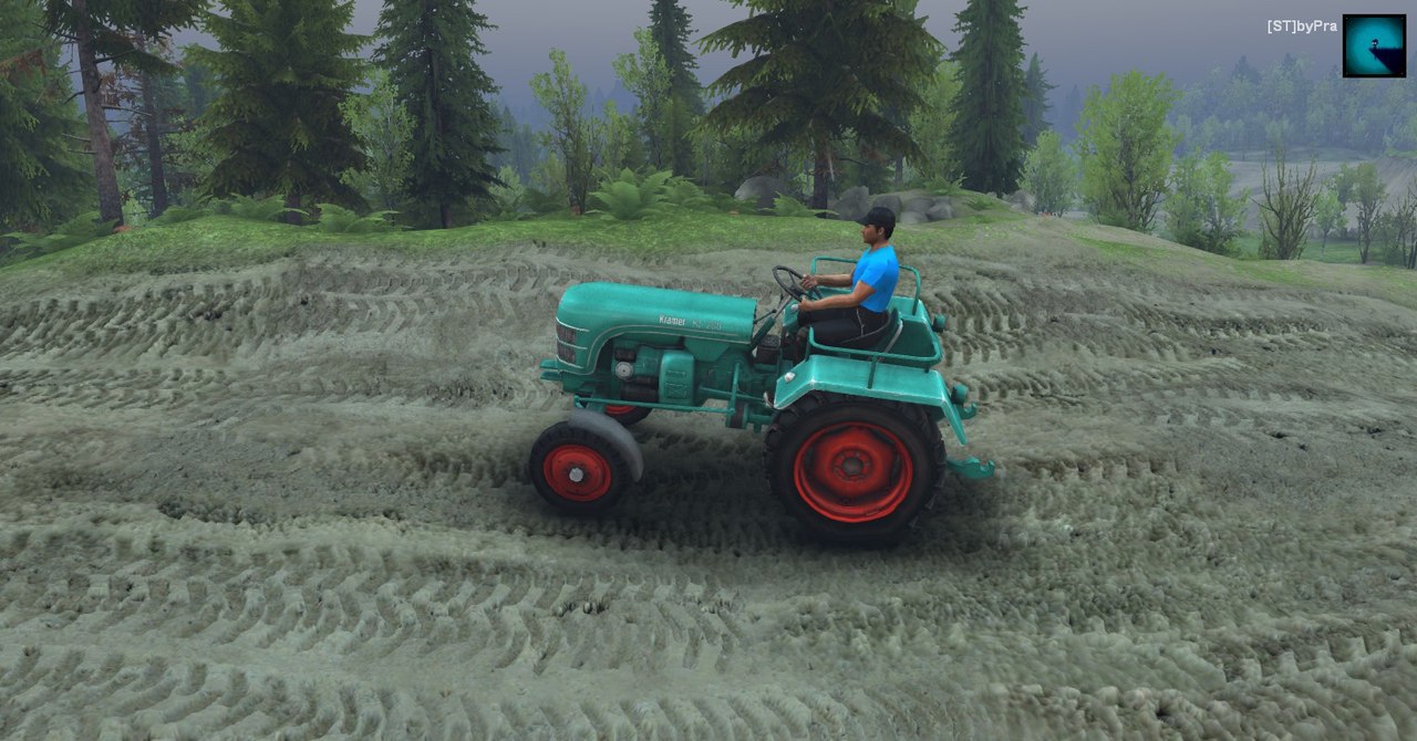 Мод Kramer kl200 для Spin Tires 2014 для Spintires 