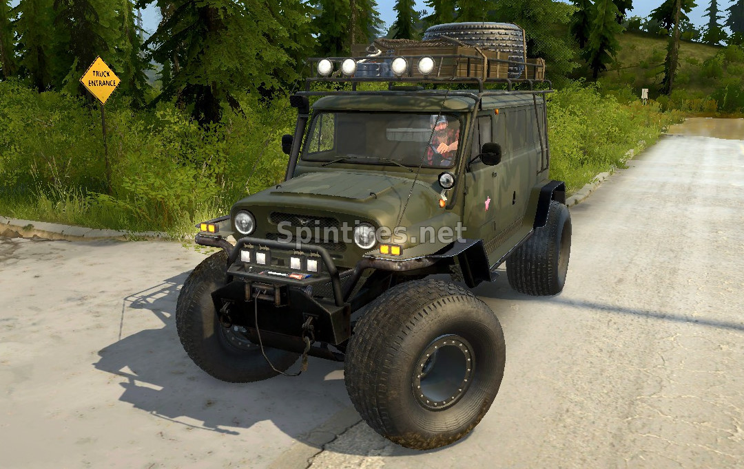 Вездеход «МЕДВЕДЬ» для Spintires: MudRunner (v18.10.18) для Spintires 