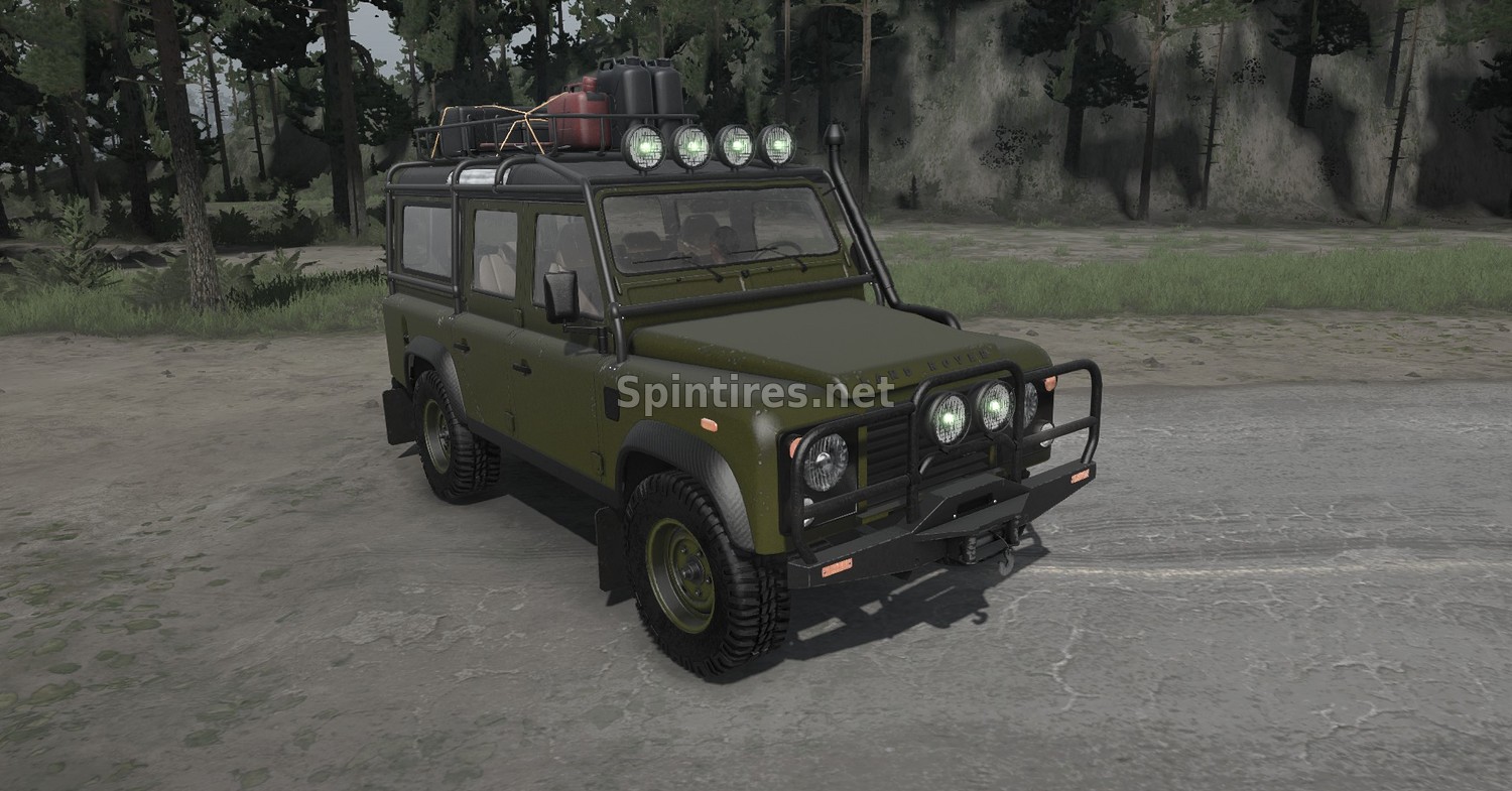 Land Rover Defender для Spintires: MudRunner (v18.10.18) для Spintires 