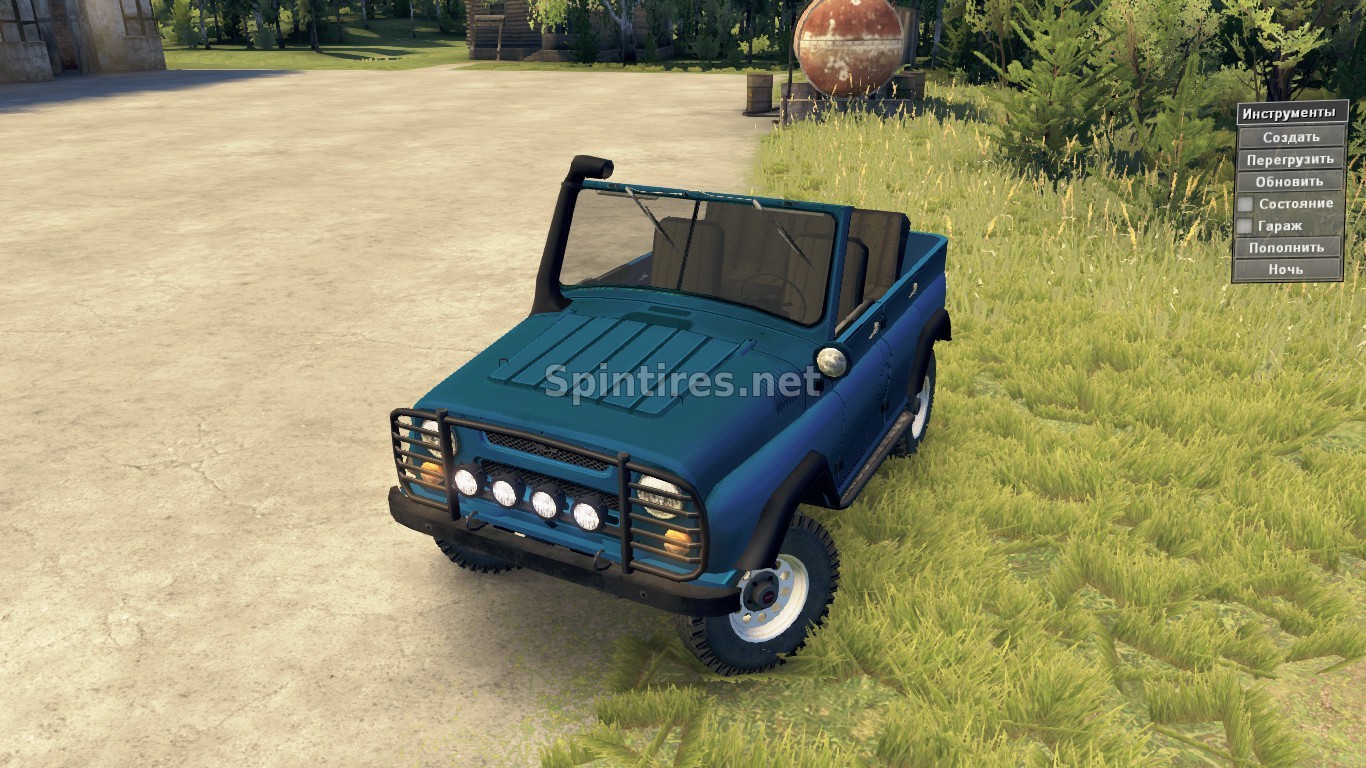 УАЗ-469 для Spin Tires v03.03.16 для Spintires 