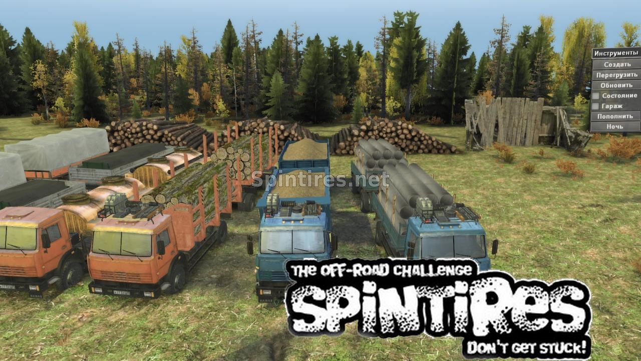 Камаз-43253 для Spin Tires v03.03.16 для Spintires 